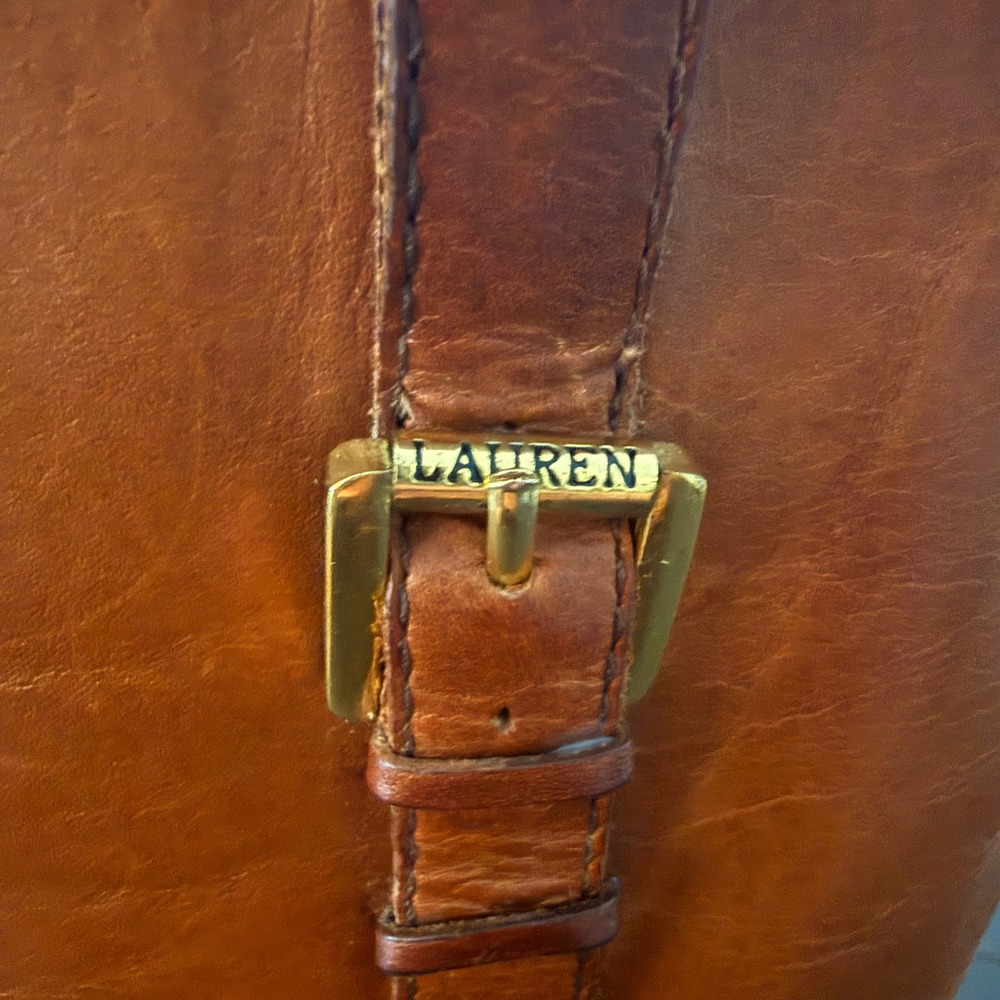 Lauren Ralph Lauren Riding Boots Womens 6.5B Brown Leather Charleen Equestrian - Picture 2 of 15